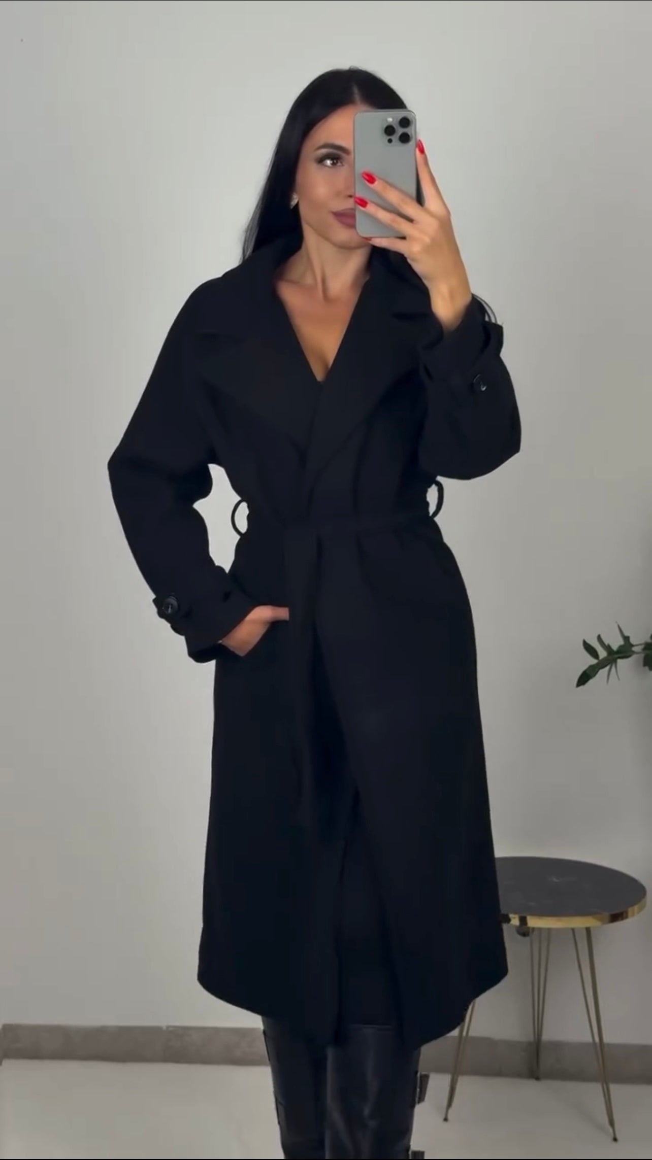 Palton Leila - Magazin de haine online