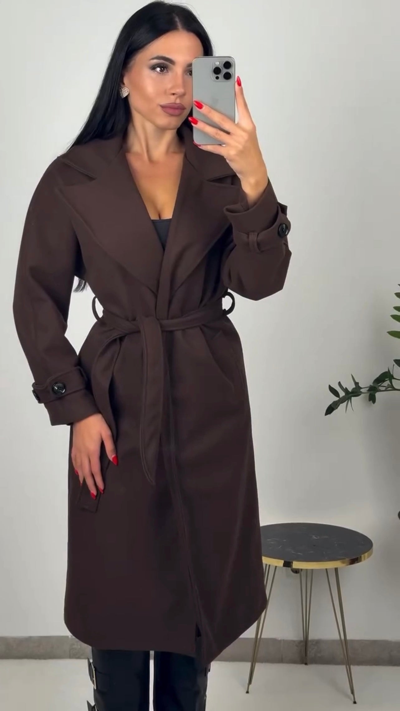 Palton Leila - Magazin de haine online