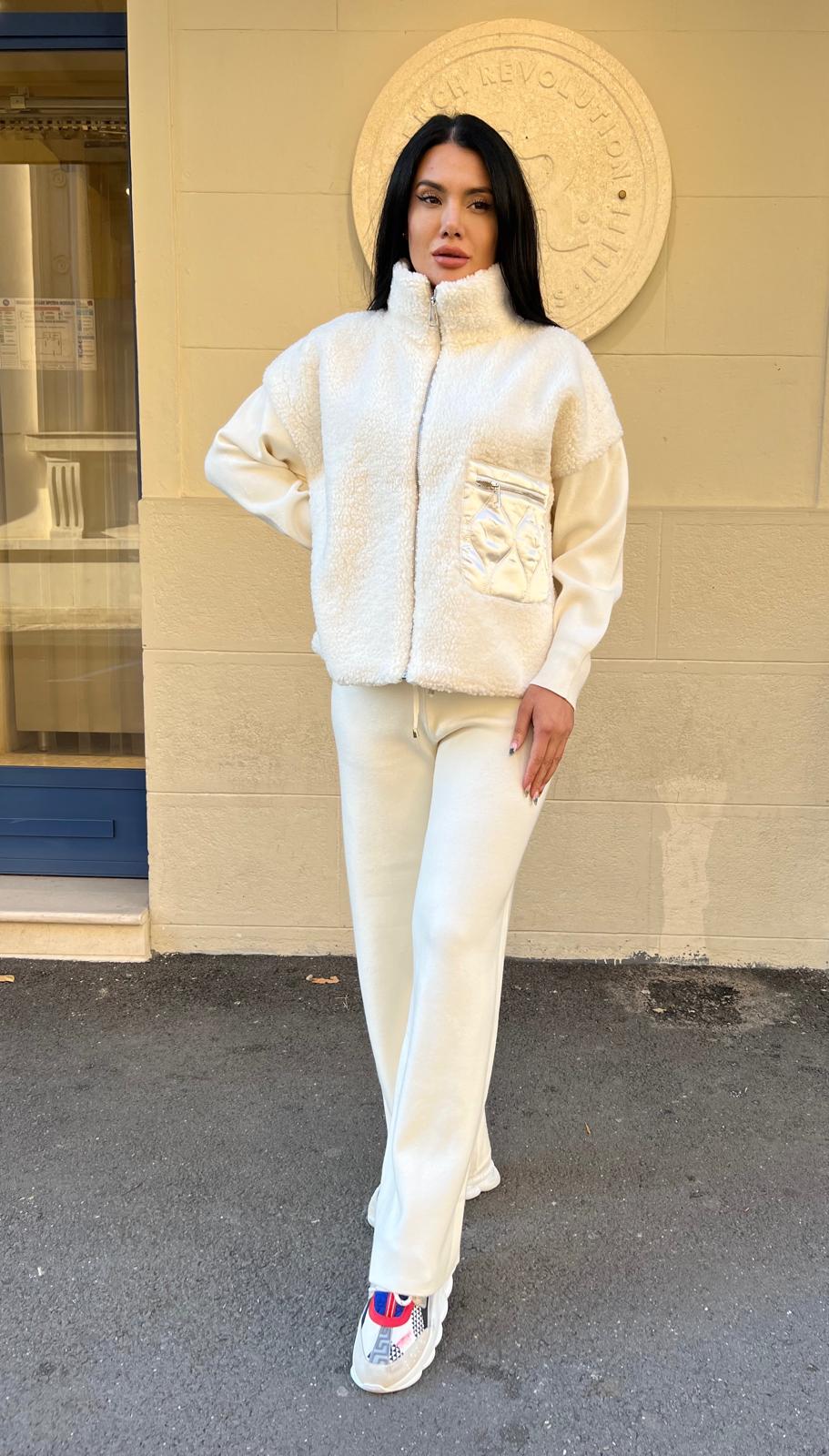 COMPLEU KATE - ALB - Magazin de haine online