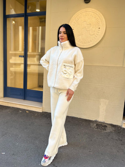 COMPLEU KATE - ALB - Magazin de haine online