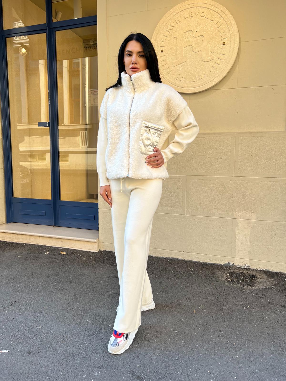 COMPLEU KATE - ALB - Magazin de haine online